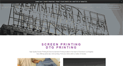 Desktop Screenshot of dtscreenprinting.com